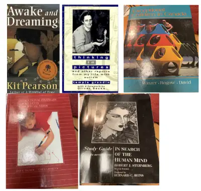 Assorted university textbooks & novels. See description, View more