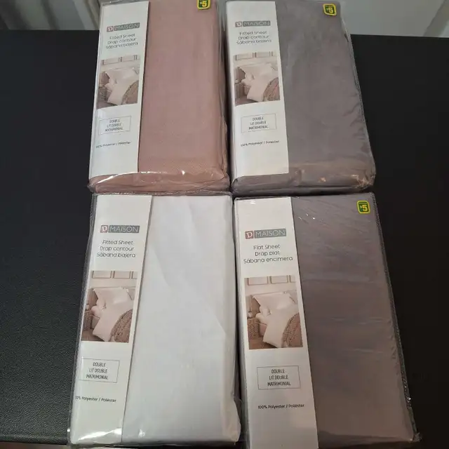 D Maison Double Bed Sheet Set in Bedding in Kitchener / Waterloo - Image 2