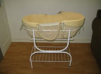 baby Moses bassinet bed with stand, View more