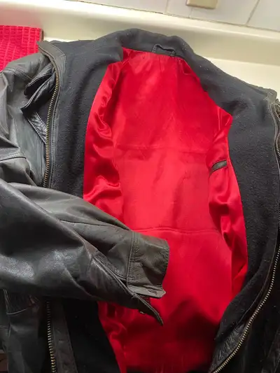 black leather jacket reduced, View more