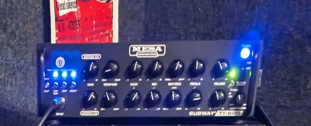 Mesa Subway TT800 bass head in Amps & Pedals in Oshawa / Durham Region - Image 3