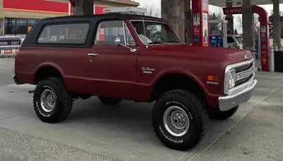 1970 Chevy K5 Blazer 4x4 Great condition classic Blazer is Alberta registered and ready for summer....