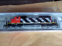 N scale CN Rail SD40-2W locomotive brand new