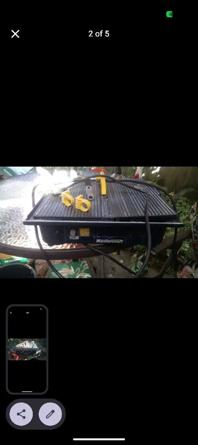 wet tile saw in Power Tools in Mississauga / Peel Region - Image 3
