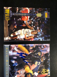4 Signed sports cards