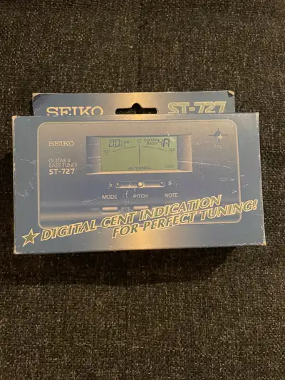 Seiko ST-727 Guitar & Bass Tuner, View more