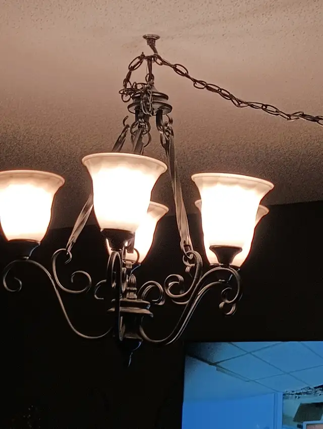 Light Fixture - Chandelier in Indoor Lighting & Fans in Kitchener / Waterloo - Image 5