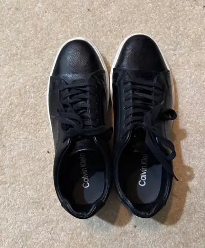 Calvin Klein Leather Sneakers , View more