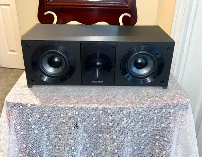 Current Model Sony SS-CS8 Center Speaker From Sony: "Enjoy a listening experience as artists and fil...