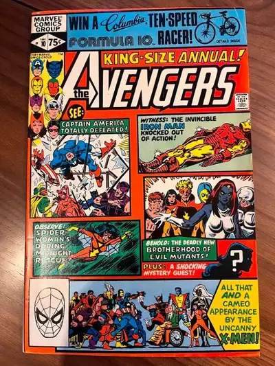 The Avengers King Size Annual #10 (1st appearance of Rogue!), View more