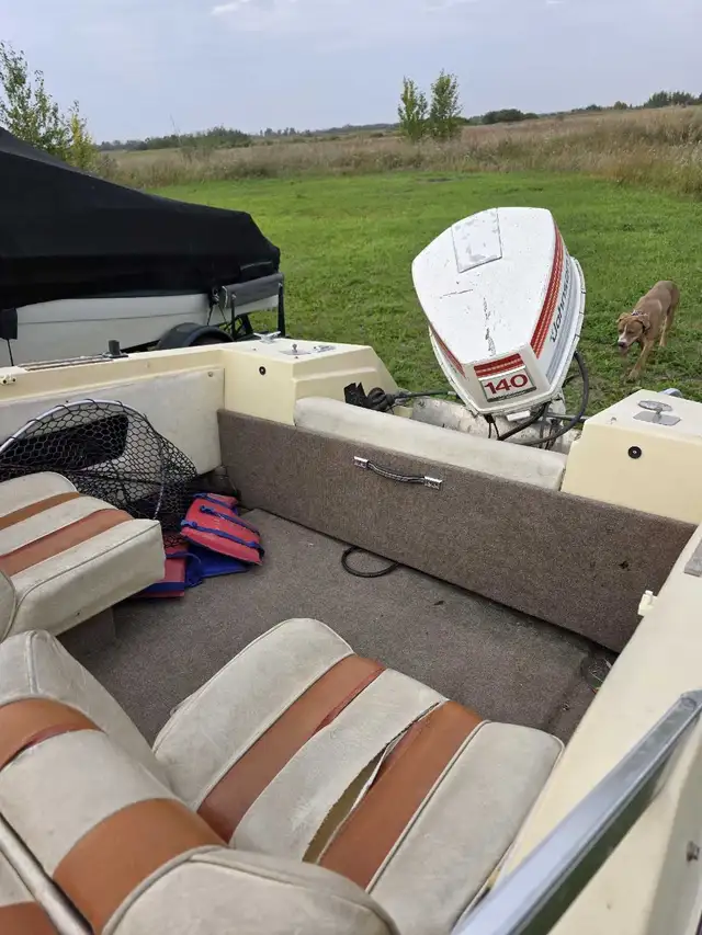 Boat and trailer  in Powerboats & Motorboats in Saskatoon - Image 7