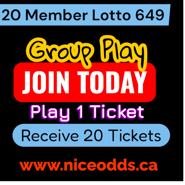 649 Group Play.   www.niceodds.ca