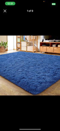 5*8 ft Fluffy Soft Cream Area Rug for Bedroom, Large Shag Bedroo