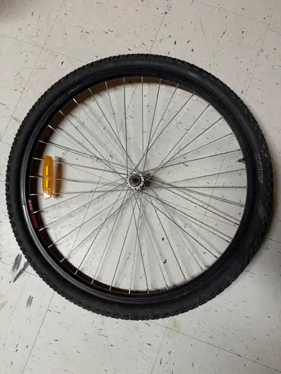 I'm selling a used Infinity 650B 27.5 x 1.5 inch bicycle wheel that would be perfect as a spare or f...
