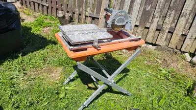 Ridgid Tile Saw, View more