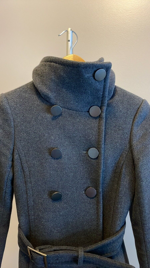Babaton aritzia bromley wool dark grey jacket (xxs) in Women's - Tops & Outerwear in Calgary - Image 4