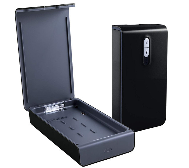Portable UV Cell Phone Sanitizer with USB Charger in Cell Phone Accessories in Burnaby/New Westminster - Image 2