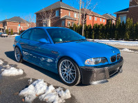 2001 BMW E46 M3 Laguna Seca Blue / M-Texture 6mt 129500km
