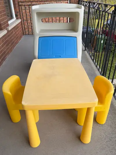 IKEA MAMMUT/Little Tikes Kids outdoor/indoor furniture, View more
