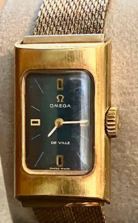 Ladies Vintage Omega De Ville Tank watch