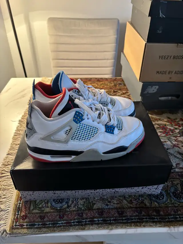 Jordan 4 What The in Men's Shoes in City of Montréal - Image 5