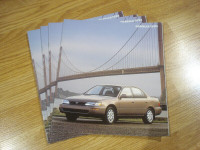 1993 Toyota brochures - Corolla, Camry, Tercel