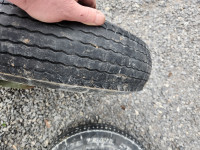 Used trailer tires