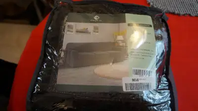 Chun Yi Sofa Slipcover X002D51 CM1. Black in colour. The Cover is BRAND NEW IN THE PACKAGE (65.99 +...