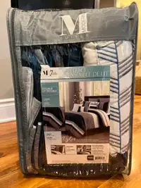 Double Bed Reversible Comforter Set by Andover Mills
