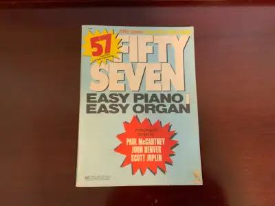 Fifty Seven Easy Piano/Organ Music Book, View more