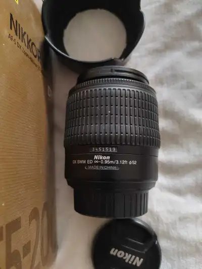 Nikon lens 55-200, View more