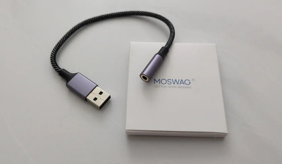 USB to 3.5mm Headphone Jack Adapter f, View more