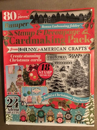 Bumper Christmas Stamp & Decoupage Cardmaking Pack
