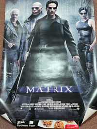 The Matrix (1999) US Movie Poster 27x40 UBER RARE!!!!