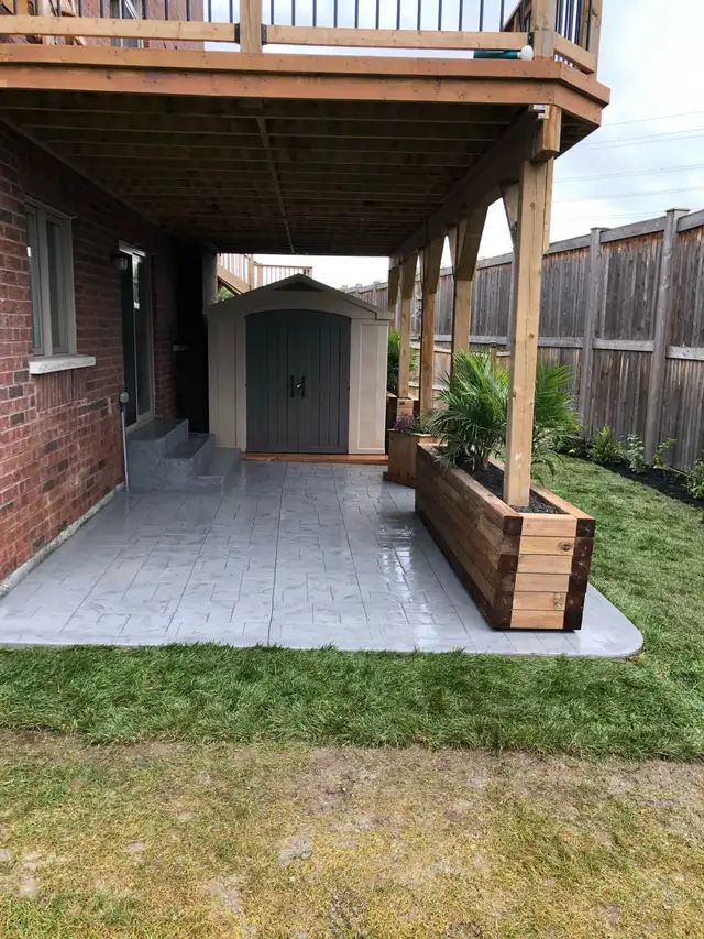 Stamped-exposed concrete 63581883101697121