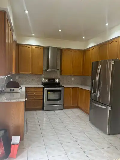 BRAMPTON, ON Room available for rent from 1 January In sharing $ 500 master bedroom Bathroom and Kit...