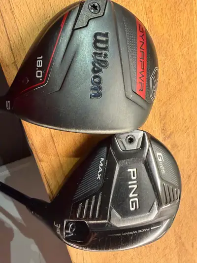 PING & Wilson Fairway Woods, View more