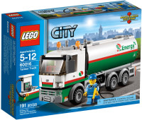 LEGO CITY 60016 TANKER TRUCK , BRAND NEW SEALED 2013