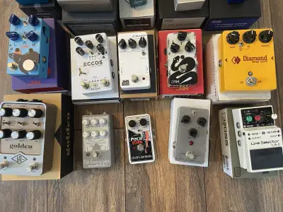 Pedals - Strymon, MXR, JHS, Keeley, Jam, Mythos, EarthQuaker, View more