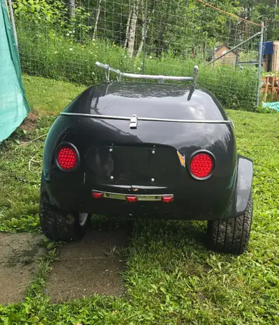 Pull behind Motorcycle Trailer Selling pull behind motorcycle trailer. Very clean interior. Good cap...