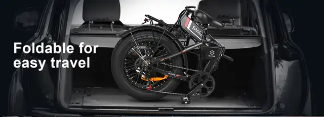 Brand new 20" Fat Tire Foldable E-Bike in eBike in Calgary - Image 10