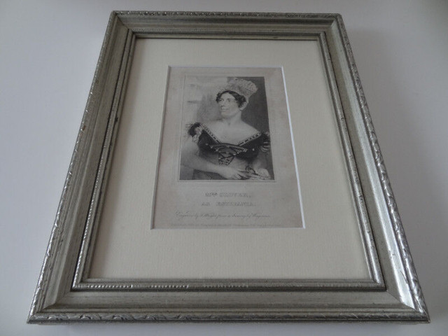 $60 "Mrs. Glover, as Estifania" by Wageman/ T. Wright in Arts & Collectibles in City of Toronto - Image 2