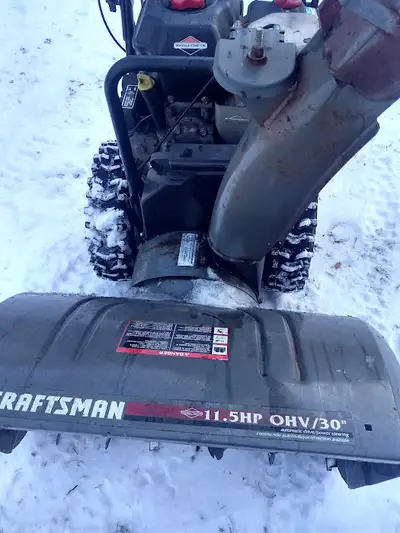 craftsman 11.5HP  30inch wide snowblower, View more