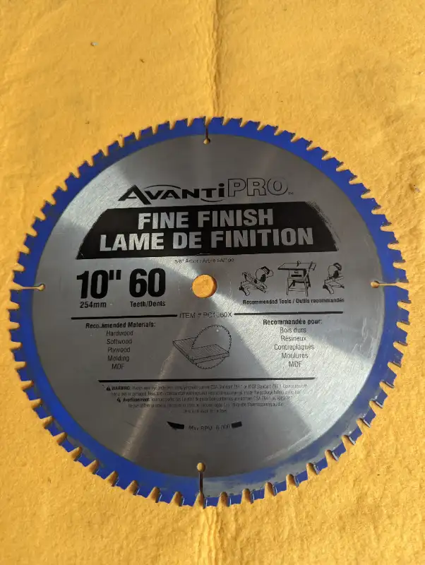 NEW 10 in. 12 in. Long Life Carbide Teeth Saw Blades. in Power Tools in London - Image 10