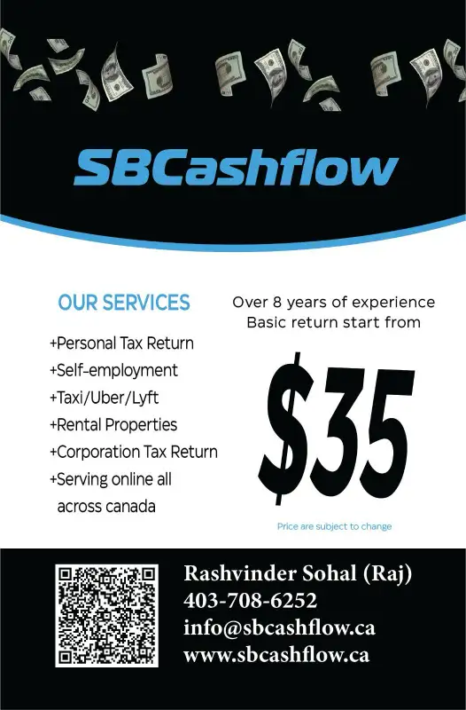 Personal($35+tax) and corporation tax returns at affordable rate62863714662529121
