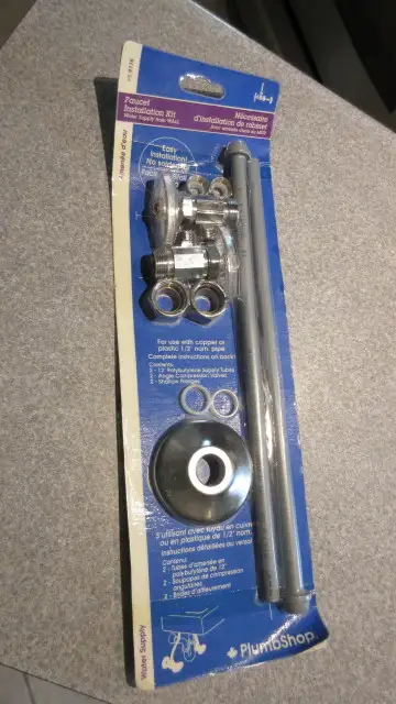 Faucet installation kit, View more