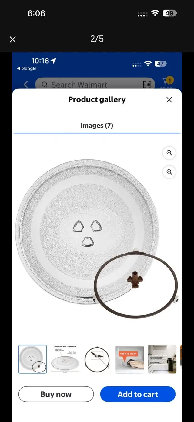 Microwave Turntable Parts in Video & TV Accessories in Mississauga / Peel Region - Image 6