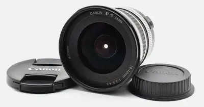 Canon EF-S 10-22mm f/3.5-4.5 USM.  Lightly used, mint condition, View more