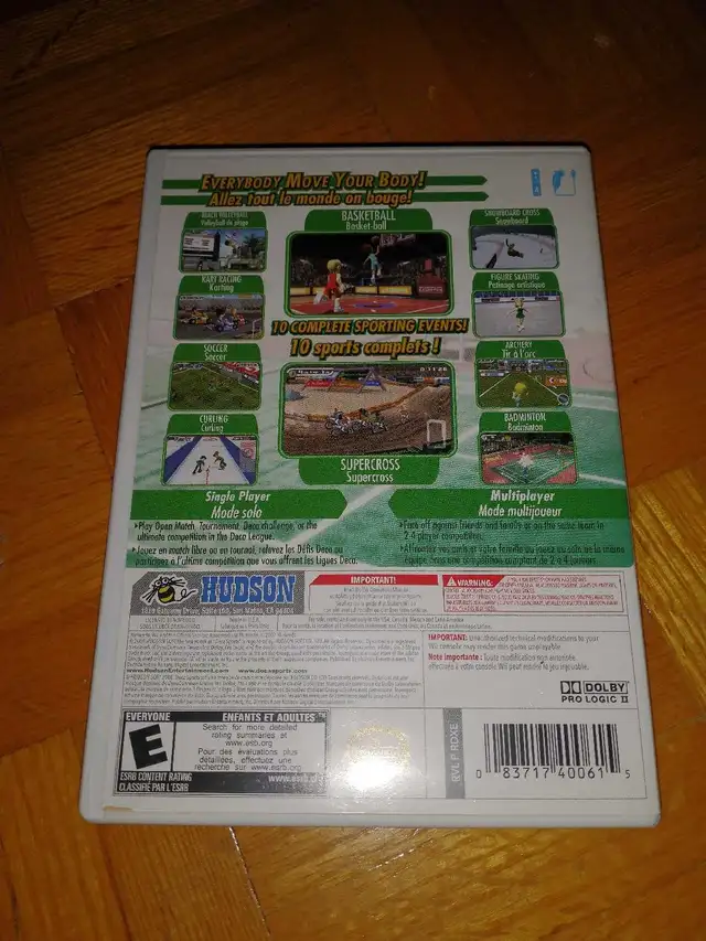 Wii Deca sports in Nintendo Wii in Laval / North Shore - Image 3