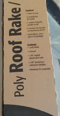 Garant Roof Rake - New
